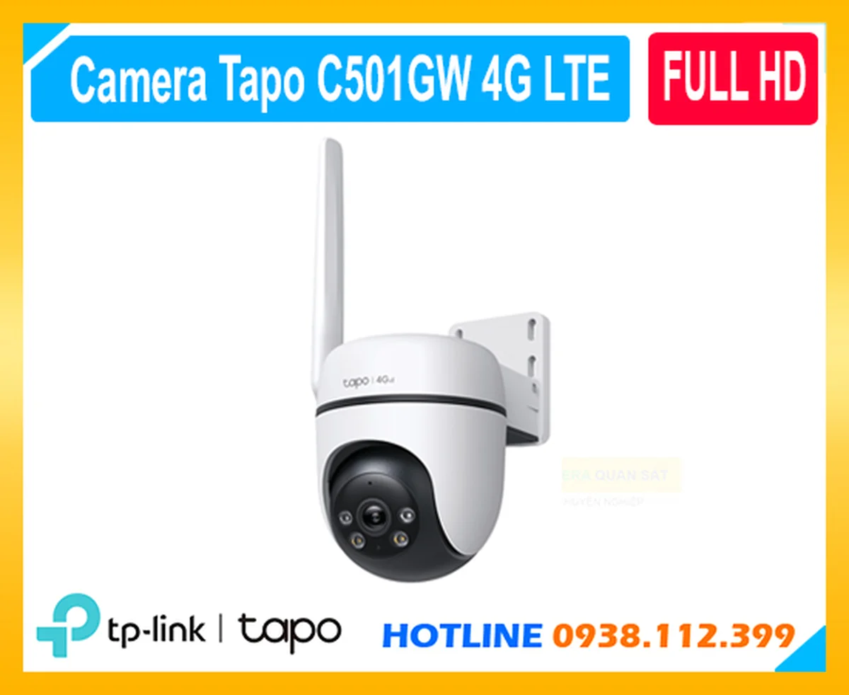 Tapo C501GW, Camera Tapo C501GW, Camera TP-Link Tapo C501GW, camera 4G LTE TAPO C501GW ngoài trời, camera 4G TAPO C501GW, camera SIM 4G, camera quay quét 360 độ,thông số TAPO C501GW