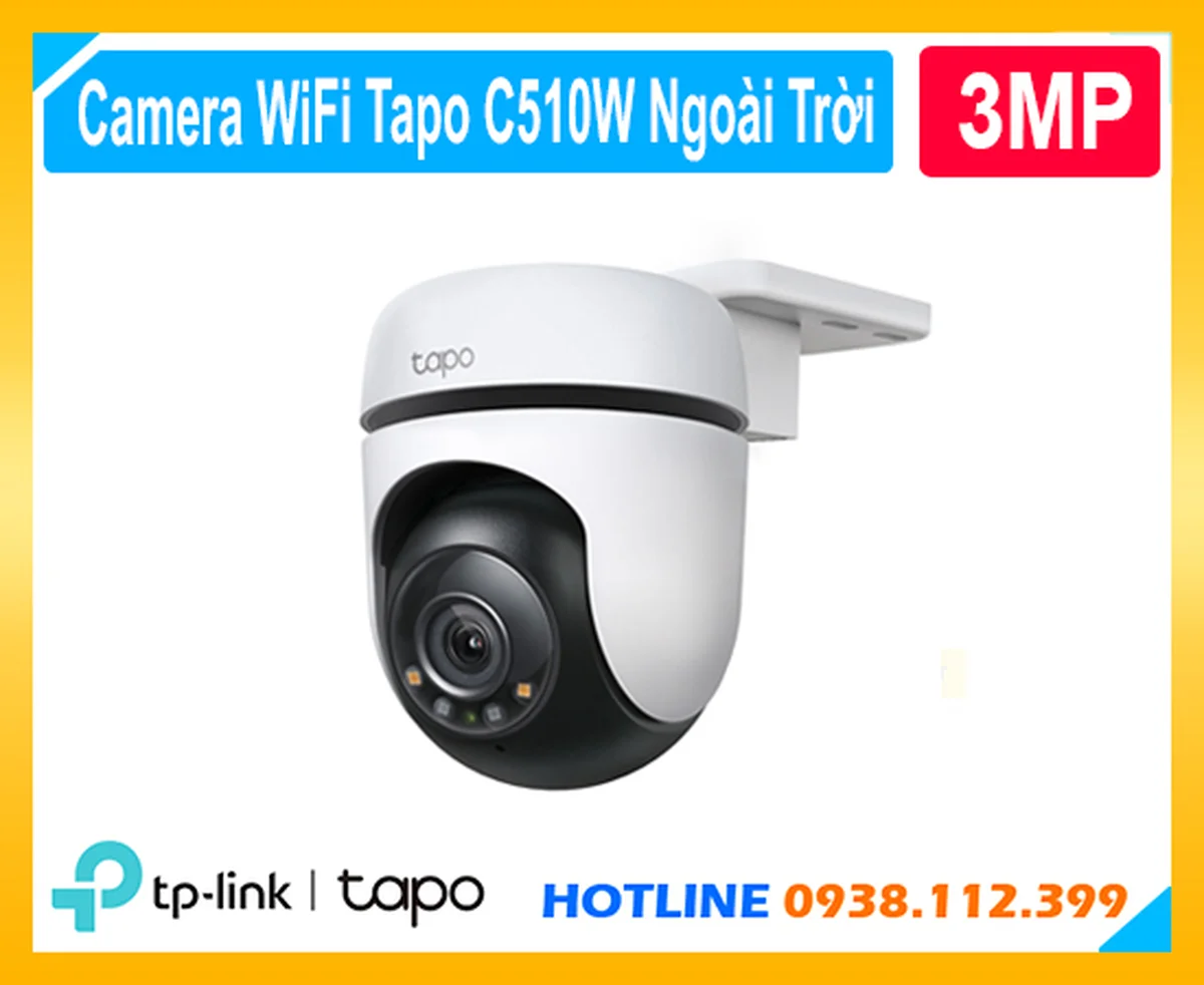 TapoC510W, Camera Wifi Không Dây TapoC510W,Camera Tapo C510W, Camera TP-Link Tapo C510W, camera Wi-Fi Tapo C510W, camera WiFi ngoài trời, camera ngoài trời TapoC510W
