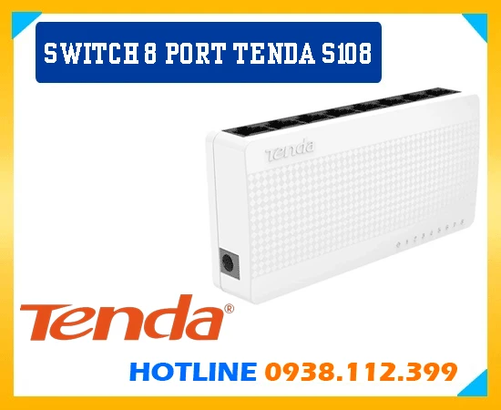 Tenda S108 Giá rẻ nhất,Giá Bán Tenda S108,Tenda S108 giá hấp dẫn,Tenda S108 bán rẻ, switch 8 port Tenda S108, switch giá rẻ Tenda S108, tenda switch Tenda S108