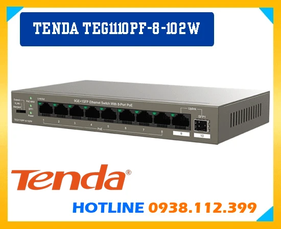 Router quản lý mạng,Tenda TEG1110PF-8-102W sale mạnh,Tenda TEG1110PF-8-102W Bán Sỉ,Tenda TEG1110PF-8-102W Chính hãng,Phân phối rẻ Tenda TEG1110PF-8-102W,Thông số Tenda TEG1110PF-8-102W,Bán Giá Tenda TEG1110PF-8-102W,phân phối Tenda TEG1110PF-8-102W,Tenda TEG1110PF-8-102W nơi bán rẻ nhất