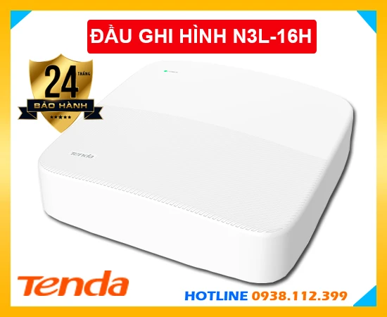 Đầu Ghi Hình IP 16 Kênh TENDA N3L-16H, đầu ghi hình TENDA N3L-16H, đầu ghi chính hãng TENDA N3L-16H, đầu ghi camera TENDA N3L-16H, lắp đặt đầu ghi hình TENDA N3L-16H giá rẻ, đầu ghi TENDA N3L-16H giá rẻ, đầu ghi 16 kênh TENDA N3L-16H,