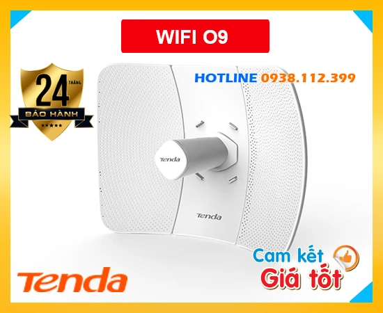 Thiết Bị Phát Wifi Ngoài Trời Tenda O9, phát Wifi Ngoài Trời Tenda O9, Tenda O9, lắp Wifi Ngoài Trời Tenda O9 giá rẻ, lắp đặt wifi Tenda O9, wifi không dây Ngoài Trời Tenda O9, thiết bị wifi Tenda O9 giá rẻ,
