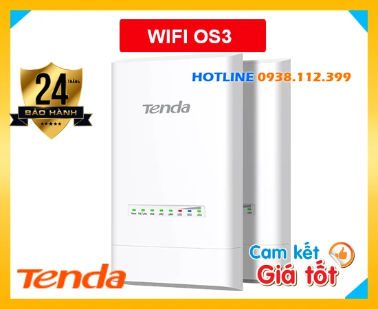 Bộ Phát Wi-Fi Ngoài Trời CPE Tenda OS3, Wi-Fi Ngoài Trời Tenda OS3, Tenda OS3, OS3, lắp đặt wifi ngoài trời Tenda OS3, Wi-Fi Ngoài Trời Tenda OS3 giá rẻ, bộ phát wifi Tenda OS3 chính hãng,