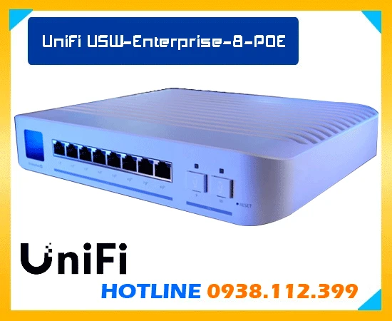 Bộ chia tín hiệu Switch,UniFi Switch USW-Enterprise-8-POE sale mạnh,UniFi Switch USW-Enterprise-8-POE bán rẻ,UniFi Switch USW-Enterprise-8-POE Chính hãng,Phân phối rẻ UniFi Switch USW-Enterprise-8-POE,chất lượng UniFi Switch USW-Enterprise-8-POE,