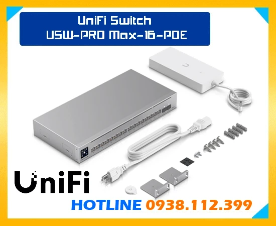 Modum Quản Lý Mạng,thông số UniFi Switch USW-PRO Max-16-POE, Giá rẻ nhất,UniFi Switch USW-PRO Max-16-POE Giá chiết khấu,UniFi Switch USW-PRO Max-16-POE Giá rẻ,công nghê UniFi Switch USW-PRO Max-16-POE,UniFi Switch USW-PRO Max-16-POE Giá rẻ nhất