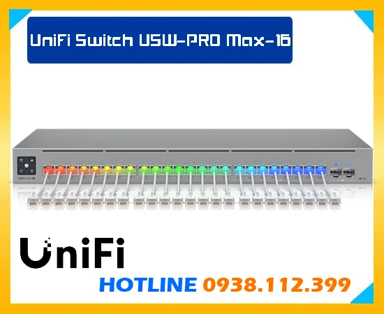 UniFi Switch USW-PRO Max-16,UniFi Switch USW-PRO Max-16 Giá Thấp Nhất,Giá Bán UniFi Switch USW-PRO Max-16,Nơi Lắp UniFi Switch USW-PRO Max-16,thông số UniFi Switch USW-PRO Max-16,chất lượng UniFi Switch USW-PRO Max-16,UniFi Switch USW-PRO Max-16 giá mới nhất