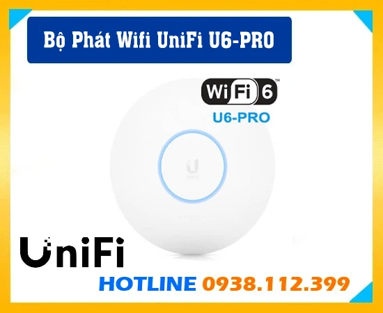 WiFi Access Point UniFi U6-Pro, Bộ Phát Wifi 6 UniFi U6-PRO, Wifi UniFi U6-PRO, Bộ Phát Wifi 6 U6-PRO, WiFi Access Point UniFi U6-Pro, UniFi U6-Pro WiFi Access Point, U6-PRO