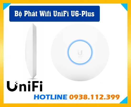 Wifi Access Point UniFi U6-Plus, Wifi 6 UniFi U6-Plus, Wifi UniFi U6-Plus, Bộ Phát Wifi UniFi U6-Plus, UniFi U6-Plus, UniFi U6-Plus Bộ Phát wifi 6,
