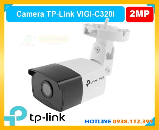 camera ngoài trời VIGI-C320I, camera TP-Link VIGI-C320I có mic, camera ip VIGI C320I, camera giám sát VIGI-C320I 2MP, camera phát hiện người VIGI-C320I, camera POE VIGI-C320I, camera chống nước VIGI-C320I