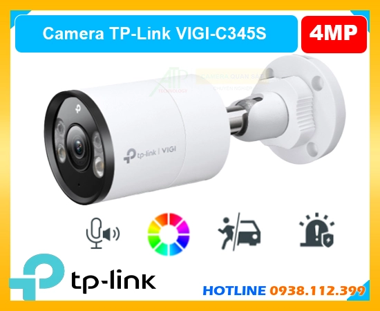 Đèn dùng năng lượng mặt trời Camera ngoài trời VIGI 4MP mini, VIGI 4MP có mic, camera bullet VIGI 4MP, VIGI 4MP phát hiện người xe, camera IP67 VIGI 4MP, camera VIGI 4MP Smart IR, camera TP-Link VIGI 4MP 