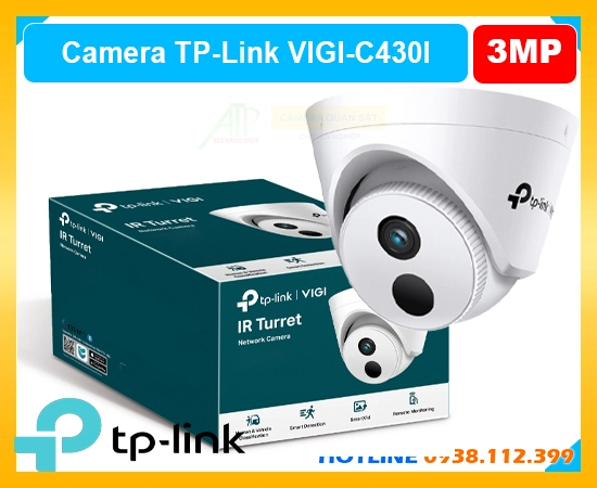 camera dome VIGI-C430I, camera VIGI C430I 3MP, camera TP-Link VIGI-C430I, camera giám sát VIGI-C430I, camera IP VIGI C430I TP-Link, camera hồng ngoại VIGI-C430I, camera VIGI C430I có mic