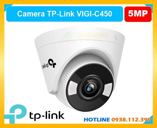 camera quan sát VIGI C450, camera ip VIGI C450, camera có màu VIGI C450, camera đàm thoại VIGI C450, camera an ninh VIGI C450, camera ban đêm có màu VIGI C450, camera cảnh báo thông minh VIGI C450