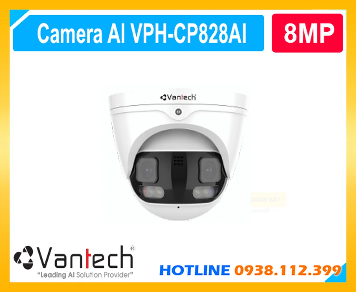Camera AI VanTech VPH-CP828AI 8MP Góc Rộng,VPH-CP828AI giá rẻ,thông số VPH-CP828AI,VPH-CP828AI,VPH-CP828AI góc rộng,VPH-CP828AI cố định,VPH-CP828AI chính hãng