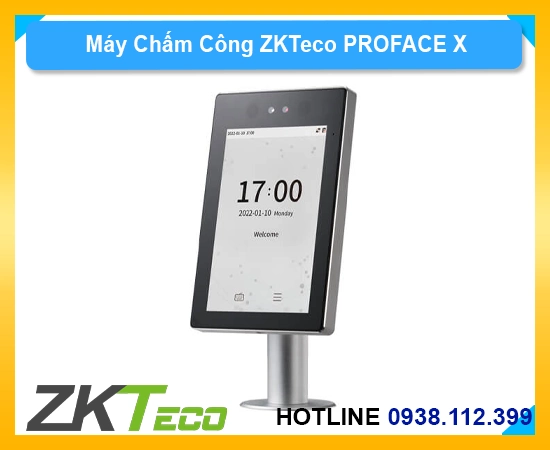 máy chấm công khuôn mặt ZKTECO ProFace X, máy nhận diện khuôn mặt ZKTECO ProFace X, máy quét khuôn mặt ZKTeco ProFace X, máy kiểm soát ra vào ZKTeco ProFace X, máy nhận khuôn mặt ProFace X, máy chấm công nhân viên ProFace X, máy nhận dạng khuôn mặt ProFace X