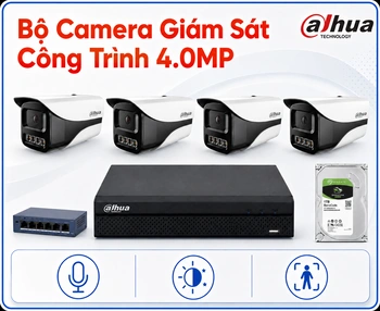 bộ camera giám sát công trình, trọn bộ camera giám sát công trình, bộ camera 2K công trình, lắp camera công trình trọn bộ, lắp bộ camera công trình, trọn gói camera công trình, bộ camera công trình giá rẻ