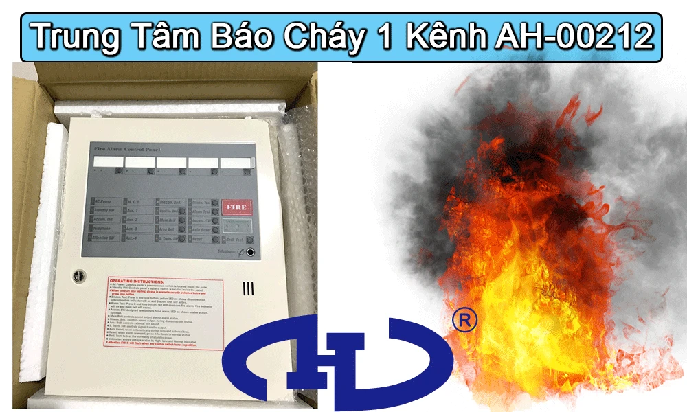AH-00212 trung tâm báo cháy 1 kênh