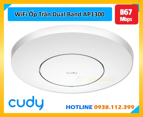Router Wifi Ốp Trần Cudy AP1300