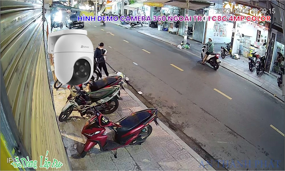 ✲  C8C 4MP Color Camera An Ninh