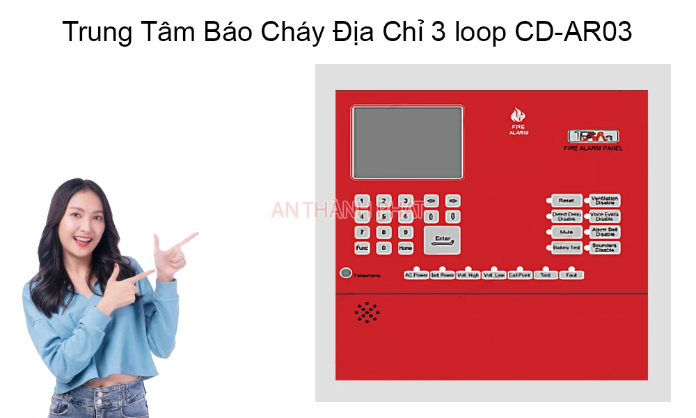 Báo Cháy Changder CD-AR03 Báo Cháy Changder CD-AR03