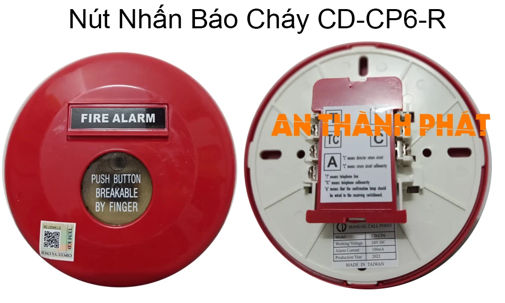 Nút Nhấn Địa Chỉ CD-CP6-R