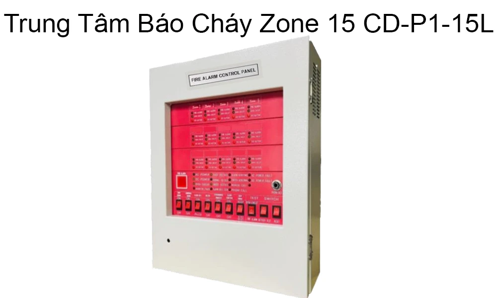 Trung Tâm Báo Cháy 15 Zone CD-P1-15L