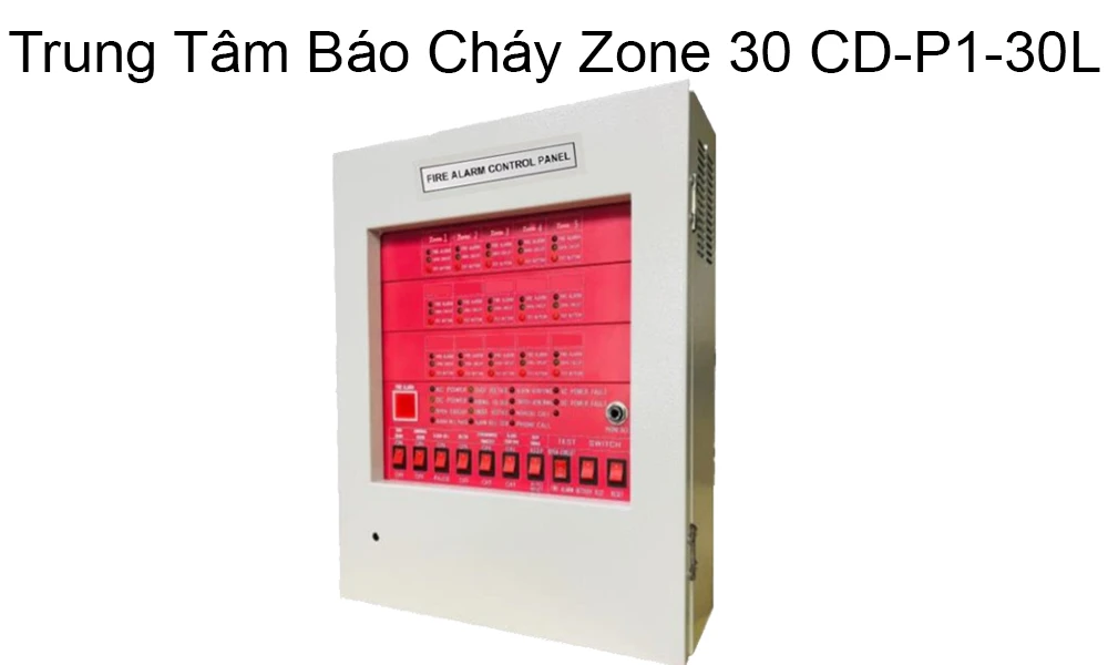 Trung Tâm Báo Cháy 30 Zone CD-P1-30L