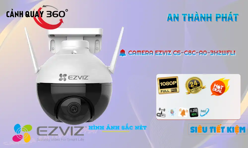Camera Ezviz CS-C8C-A0-3H2WFL1