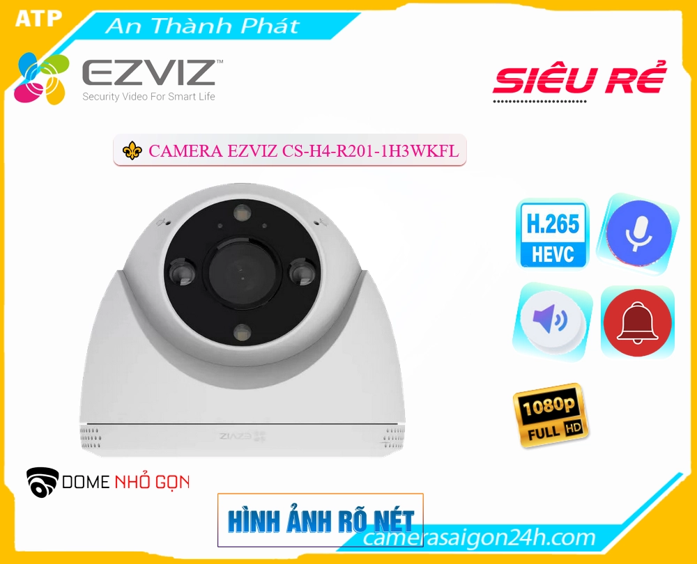 Camera Wifi Ezviz CS-H4-R201-1H3WKFL