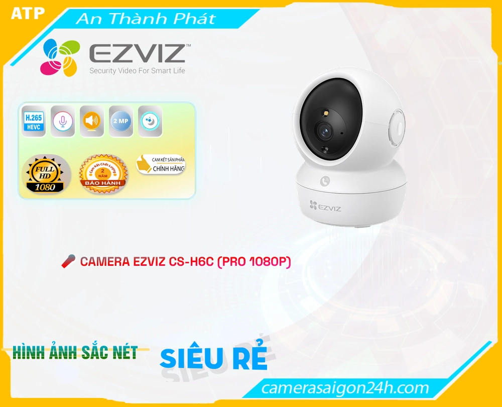 Wifi Ezviz CS-H6c (Pro 1080P)
