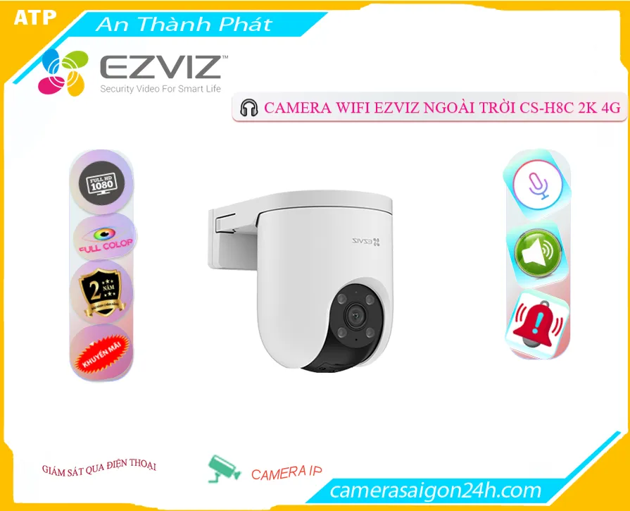 CS-H8C (3MP,4G) Camera An Ninh Giá tốt