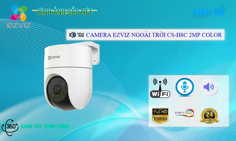 CS-H8C 2MP Color Camera H.265