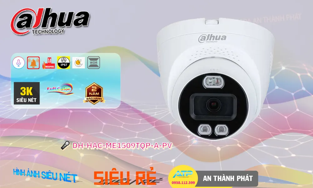 Camera An Ninh  Dahua DH-HAC-ME1509TQP-A-PV Giá rẻ