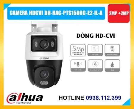DH-HAC-PTS1500C-E2-IL-A, camera DH-HAC-PTS1500C-E2-IL-A, camera Dahua DH-HAC-PTS1500C-E2-IL-A, camera HDCVI DH-HAC-PTS1500C-E2-IL-A, camera quan sát DH-HAC-PTS1500C-E2-IL-A