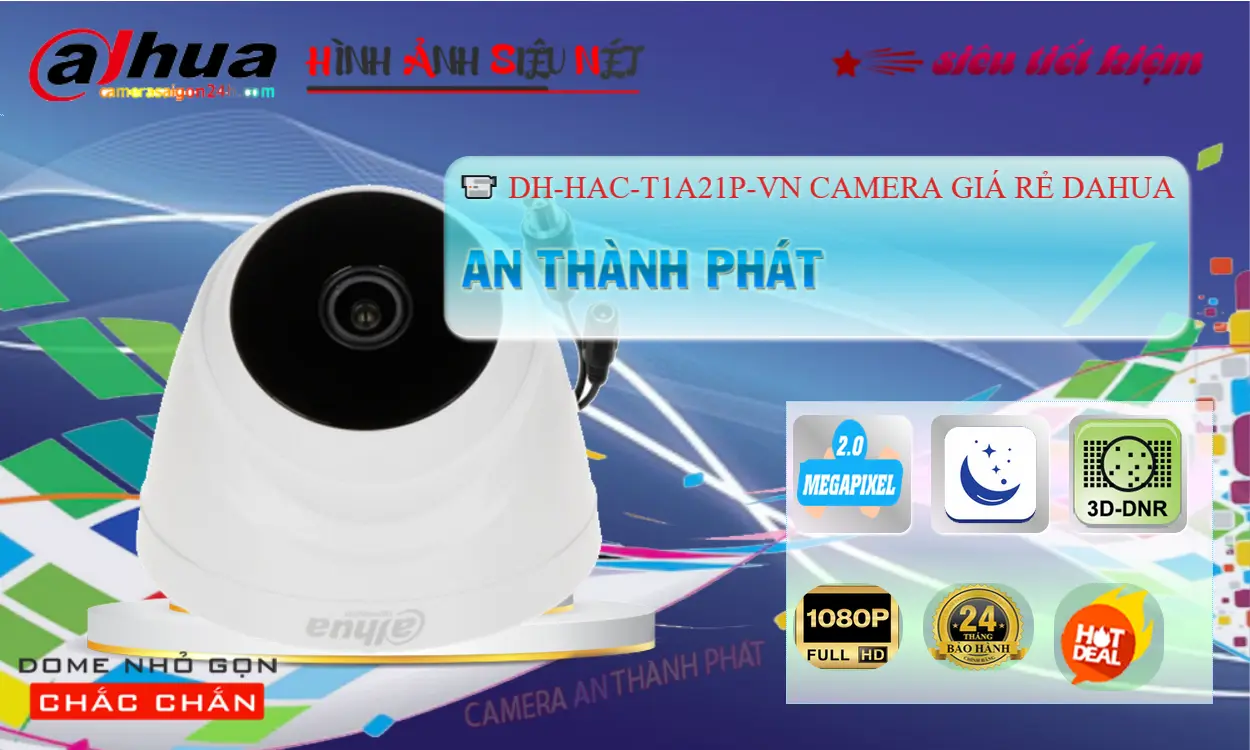DH-HAC-T1A21P-VN Camera Trong Nhà GIá Rẻ