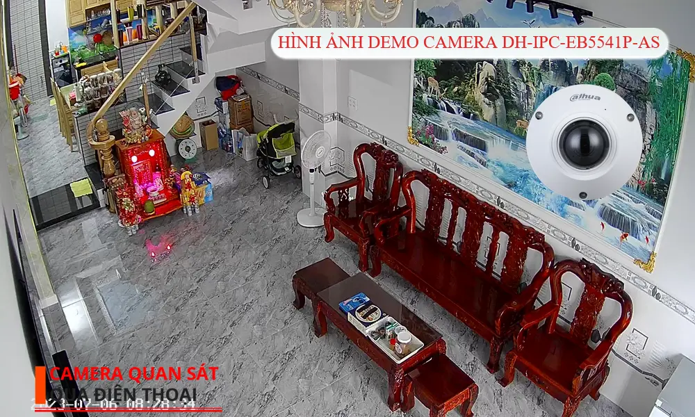 Camera Dahua DH-IPC-EB5541P-AS