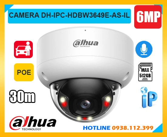 Camera Dahua DH-IPC-HDBW3649E-AS-IL (6MP), camera quan sát DH-IPC-HDBW3649E-AS-IL, lắp đặt camera DH-IPC-HDBW3649E-AS-IL, camera DH-IPC-HDBW3649E-AS-IL giá rẻ, camera chính hãng dahua DH-IPC-HDBW3649E-AS-IL, DH-IPC-HDBW3649E-AS-IL, camera ghi âm DH-IPC-HDBW3649E-AS-IL,