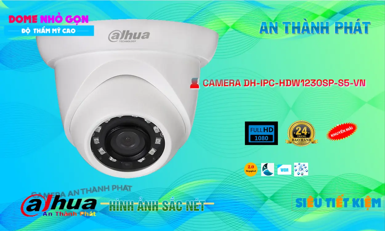 DH-IPC-HDW1230SP-S5-VN Camera IP POE Giá Rẻ