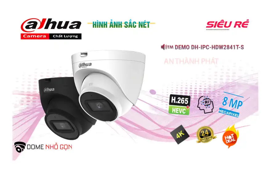 Camera Dahua DH-IPC-HDW2841T-S