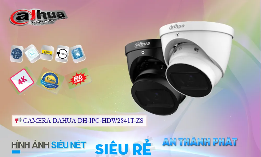 DH-IPC-HDW2841T-ZS Camera IP Trong Nhà