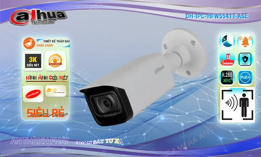 Camera Dahua DH-IPC-HFW5541T-ASE