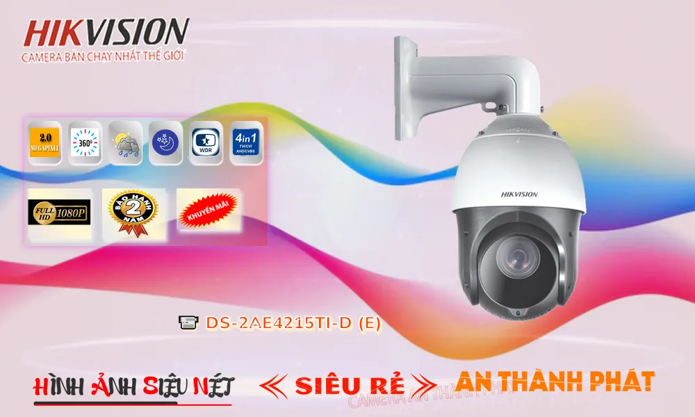 Camera DS-2AE4215TI-D (E) HIKVISION