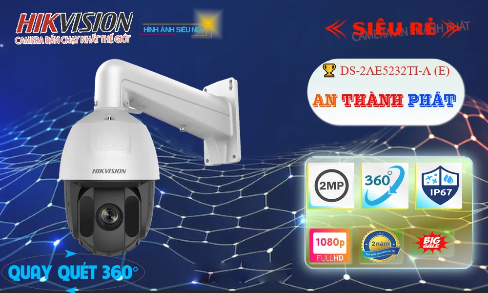 DS-2AE5232TI-A (E) Camera Zoom Hikvision