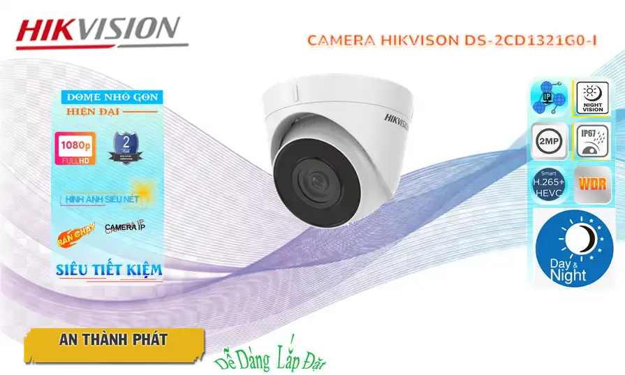 Camera Hikvision DS-2CD1321G0-I