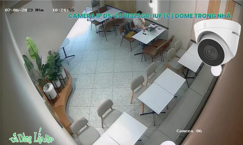 DS-2CD1323G0-IUF(C) sắc nét Hikvision