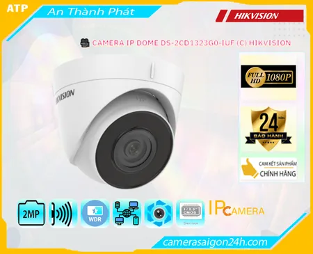 DS-2CD1323G0-IUF(C) sắc nét Hikvision