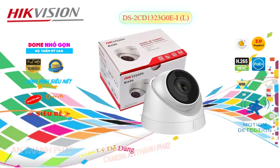 Camera Hikvision DS-2CD1323G0E-I (L)