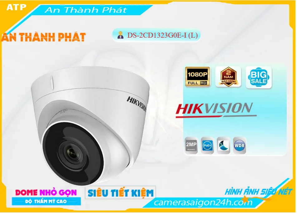 Camera Hikvision DS-2CD1323G0E-I (L)