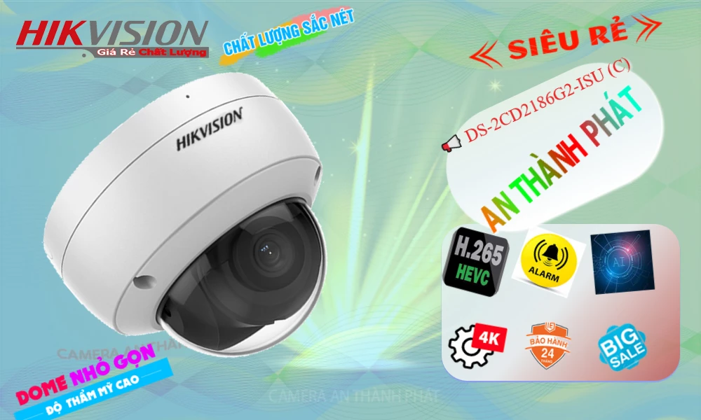 Camera Hikvision DS-2CD2186G2-ISU (C)