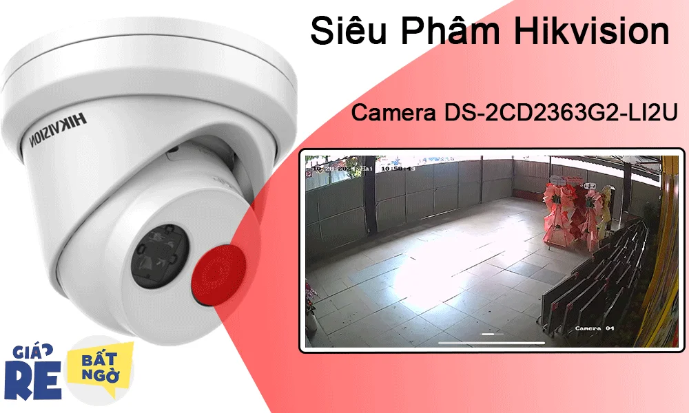 Camera Hikvision DS-2CD2323G2-LI2U 2.0MP Camera Hikvision DS-2CD2323G2-LI2U 2.0MP