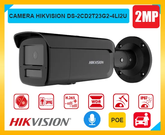 Camera IP HIKVISION DS-2CD2T23G2-4LI2U 2MP